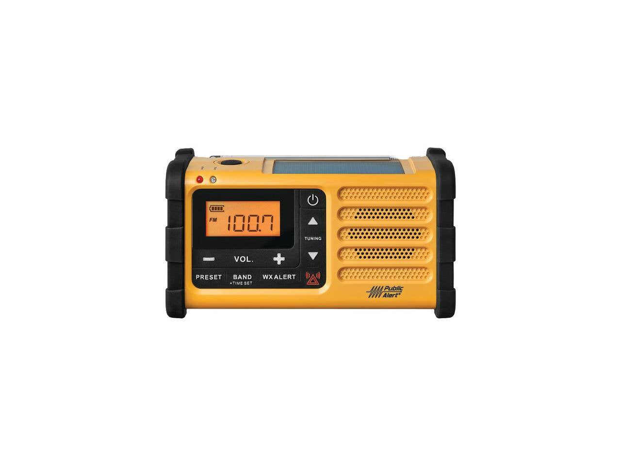 Portable Emergency Radios, Yellow, MMR-88