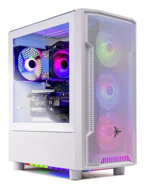 Load image into Gallery viewer, Archangel Gaming PC Desktop INTEL Core I5 12400F 2.5 Ghz, NVIDIA RTX 3060, 1TB NVME SSD, 16GB DDR4 RAM 3200, 600W GOLD PSU, 11AC Wi-Fi, Windows 11 Home 64-Bit
