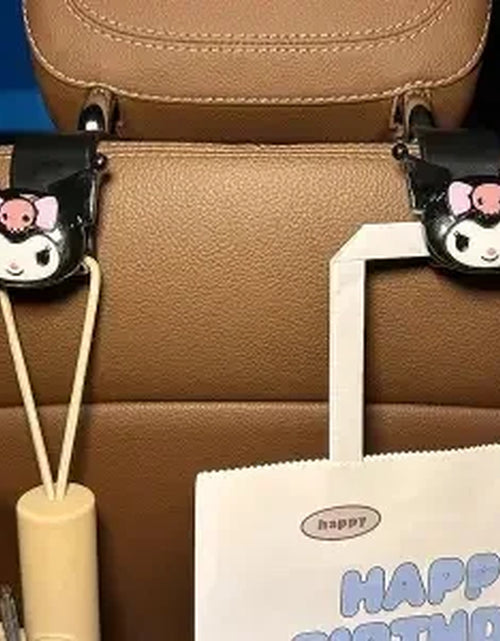 Load image into Gallery viewer, Kawaii Sanrio Hello Kittys Cartoon Car Seat Headrest Hook Car Back Seat Organizer Hanger Storage Cartoon Car Accessories Gifts
