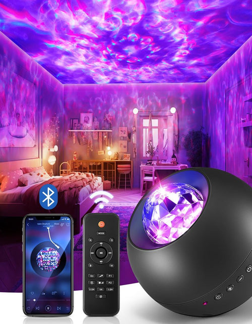 Load image into Gallery viewer, Galaxy Projector Galaxy Light, 4 in 1 LED Galaxy Projector 20 Lighting Effects Night Light Projector/ White Noise Star Projector Galaxy Light Bluetooth Music Speaker &amp; Remote Control &amp; Timer
