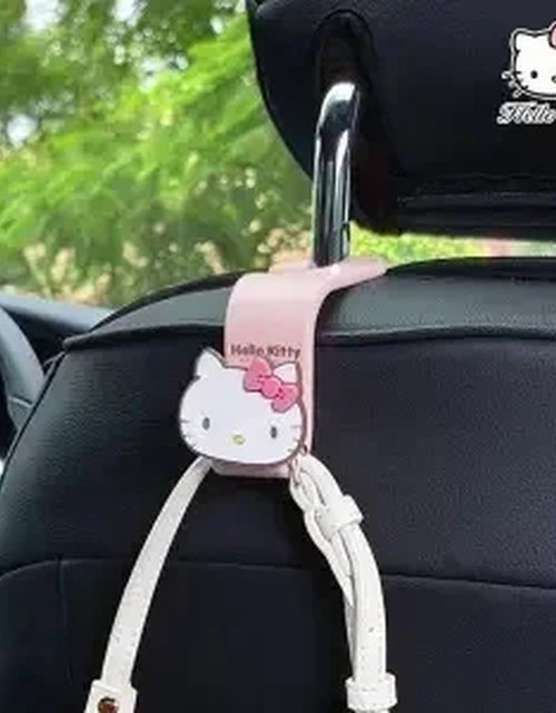 Load image into Gallery viewer, Kawaii Sanrio Hello Kittys Cartoon Car Seat Headrest Hook Car Back Seat Organizer Hanger Storage Cartoon Car Accessories Gifts
