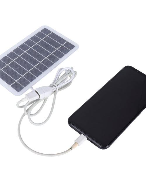 Load image into Gallery viewer, Solar Panel Charger,Solar Panel,2W 5V Polycrystalline Silicon Solar Panel Outdoor Solar Battery Charger Mobile Power Supply for Charging Mobile Phone
