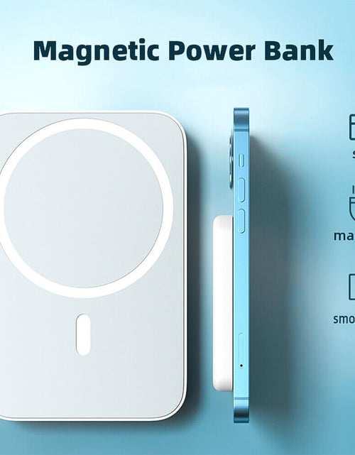 Load image into Gallery viewer, 20000Mah Power Bank Magnetic Battery Pack Wireless Charger for Iphone 14/13/12
