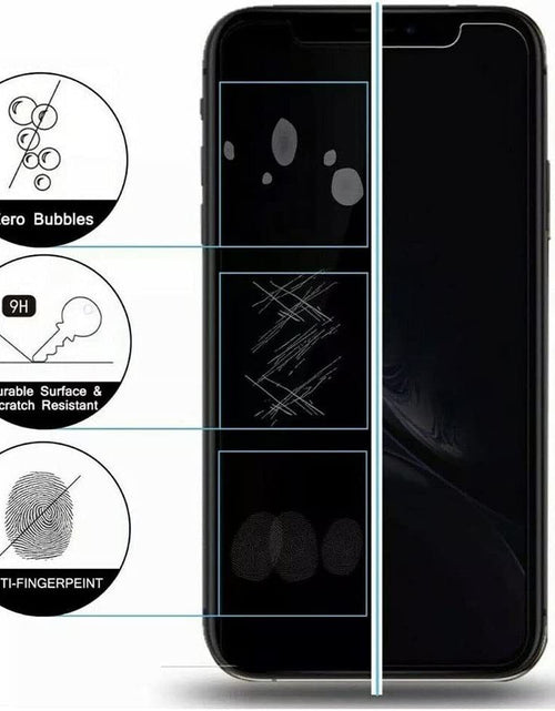 Load image into Gallery viewer, For Iphone 15 14 13 12 11 Pro Max Tempered Glass Privacy Screen Camera Protector
