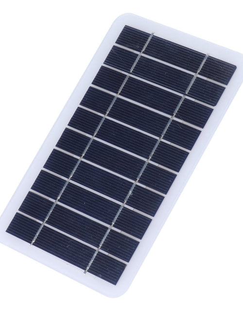 Load image into Gallery viewer, Solar Panel Charger,Solar Panel,2W 5V Polycrystalline Silicon Solar Panel Outdoor Solar Battery Charger Mobile Power Supply for Charging Mobile Phone
