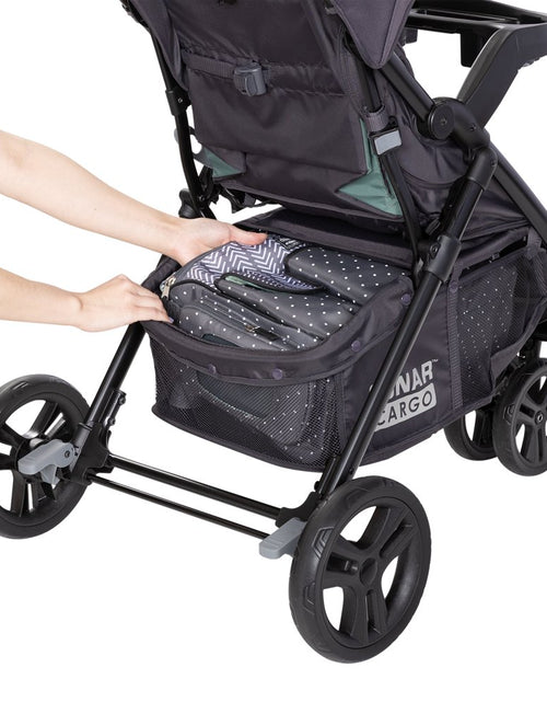 Load image into Gallery viewer, Sonar Cargo 3-Wheel Travel System with Ez-Lift™ 35 plus Infant Car Seat - Desert Sage
