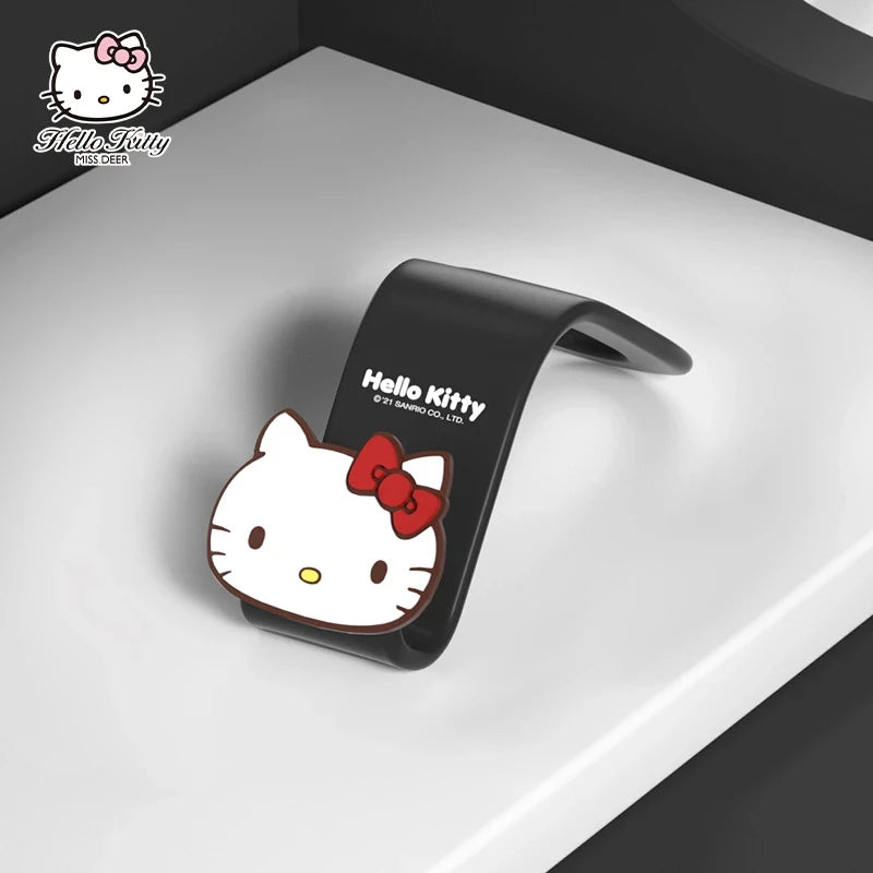 Kawaii Sanrio Hello Kittys Cartoon Car Seat Headrest Hook Car Back Seat Organizer Hanger Storage Cartoon Car Accessories Gifts