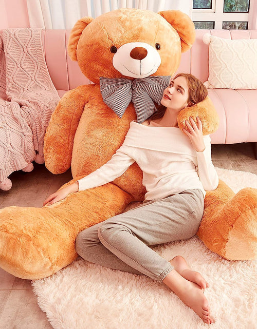 Load image into Gallery viewer, Giant Teddy Bear Plush Toy Stuffed Animals (Brown, 70 Inches)
