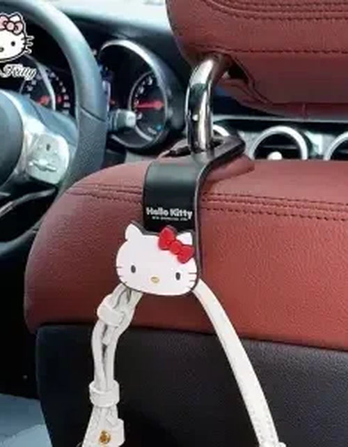 Load image into Gallery viewer, Kawaii Sanrio Hello Kittys Cartoon Car Seat Headrest Hook Car Back Seat Organizer Hanger Storage Cartoon Car Accessories Gifts
