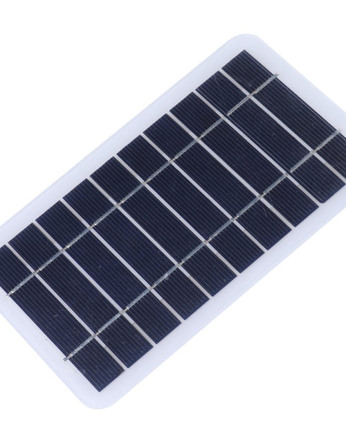 Load image into Gallery viewer, Solar Panel Charger,Solar Panel,2W 5V Polycrystalline Silicon Solar Panel Outdoor Solar Battery Charger Mobile Power Supply for Charging Mobile Phone
