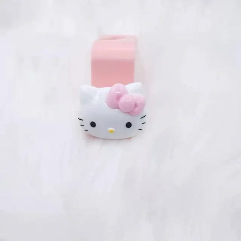 Kawaii Sanrio Hello Kittys Cartoon Car Seat Headrest Hook Car Back Seat Organizer Hanger Storage Cartoon Car Accessories Gifts