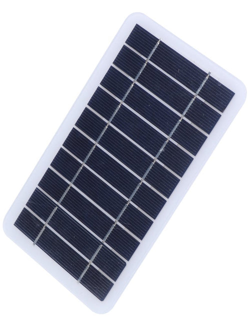 Load image into Gallery viewer, Solar Panel Charger,Solar Panel,2W 5V Polycrystalline Silicon Solar Panel Outdoor Solar Battery Charger Mobile Power Supply for Charging Mobile Phone
