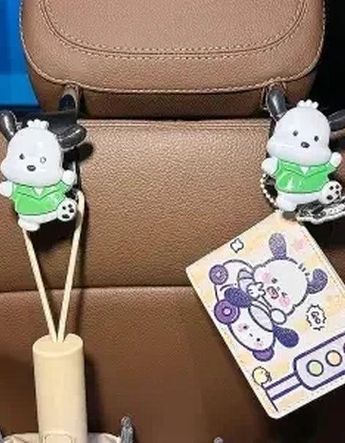 Load image into Gallery viewer, Kawaii Sanrio Hello Kittys Cartoon Car Seat Headrest Hook Car Back Seat Organizer Hanger Storage Cartoon Car Accessories Gifts
