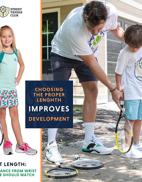 Load image into Gallery viewer, Tennis Racket for Kids by . Proper Equipment Helps You Learn Faster and Play Better!
