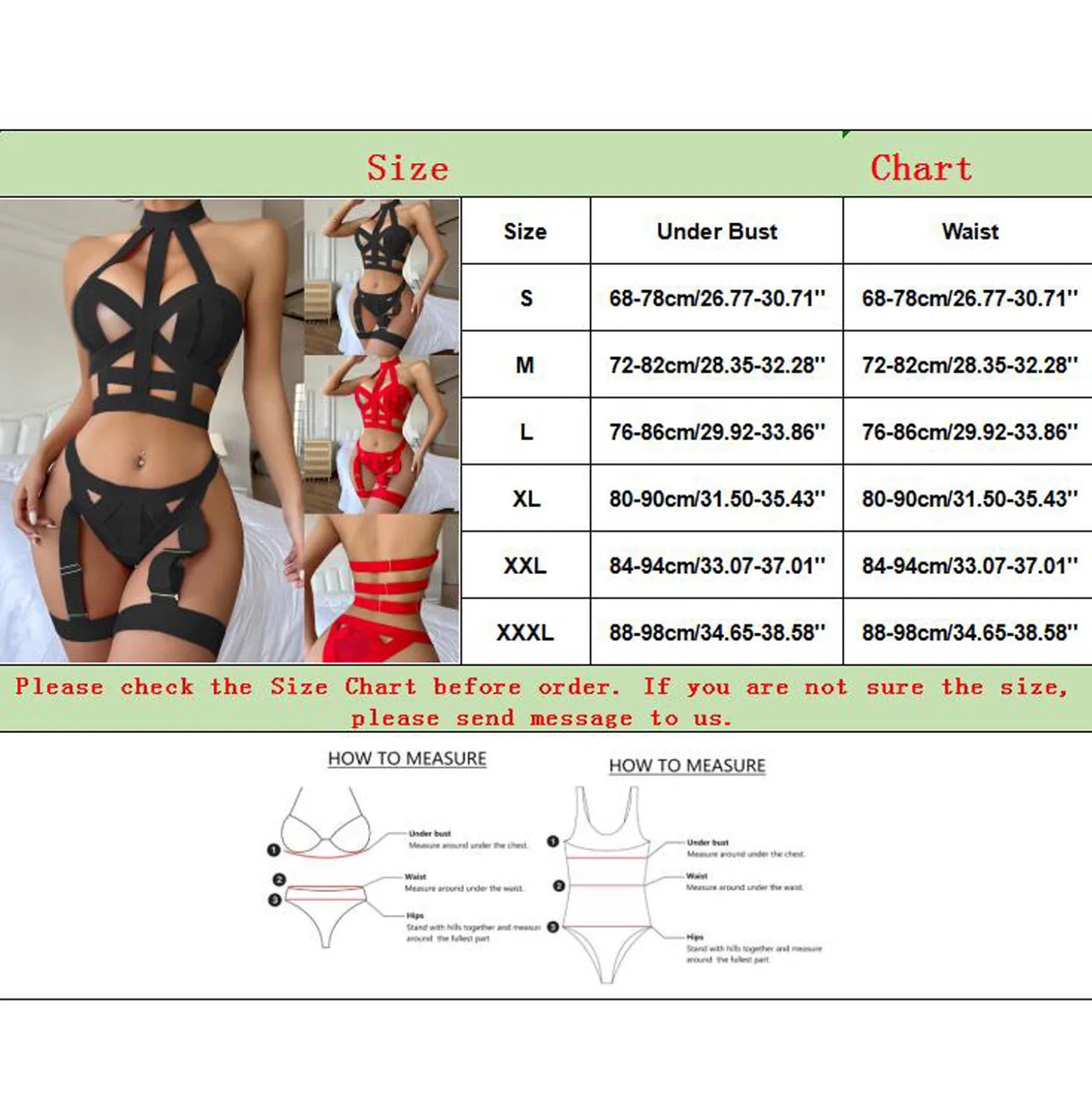 Fantasy Lingerie Sexy Babydoll Bra and Panty Garters Set Exotic Costumes Hollow Out Bra Porn Sissy Underwear Set Bandage Outfits